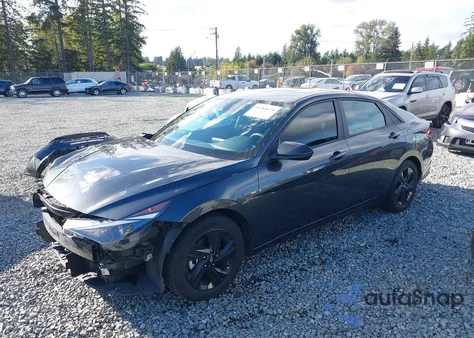 2021 Hyundai Elantra Sel from USA, damaged, VIN 5NPLM4AG1MH001252